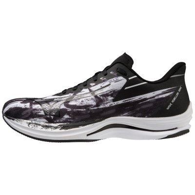 Zapatillas Para Correr Mizuno WAVE Rebellion Sonic Hombre - Blancos / Negros - Chile M312EKDNSA